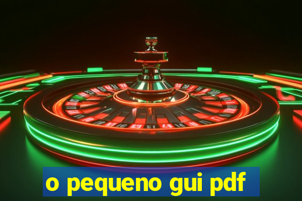 o pequeno gui pdf